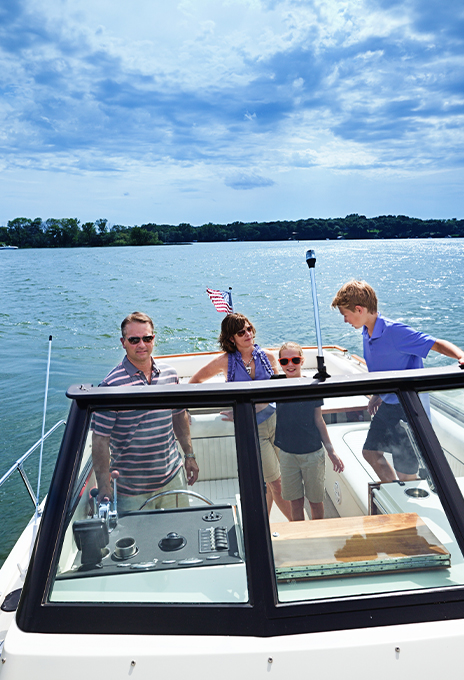 People on a boat