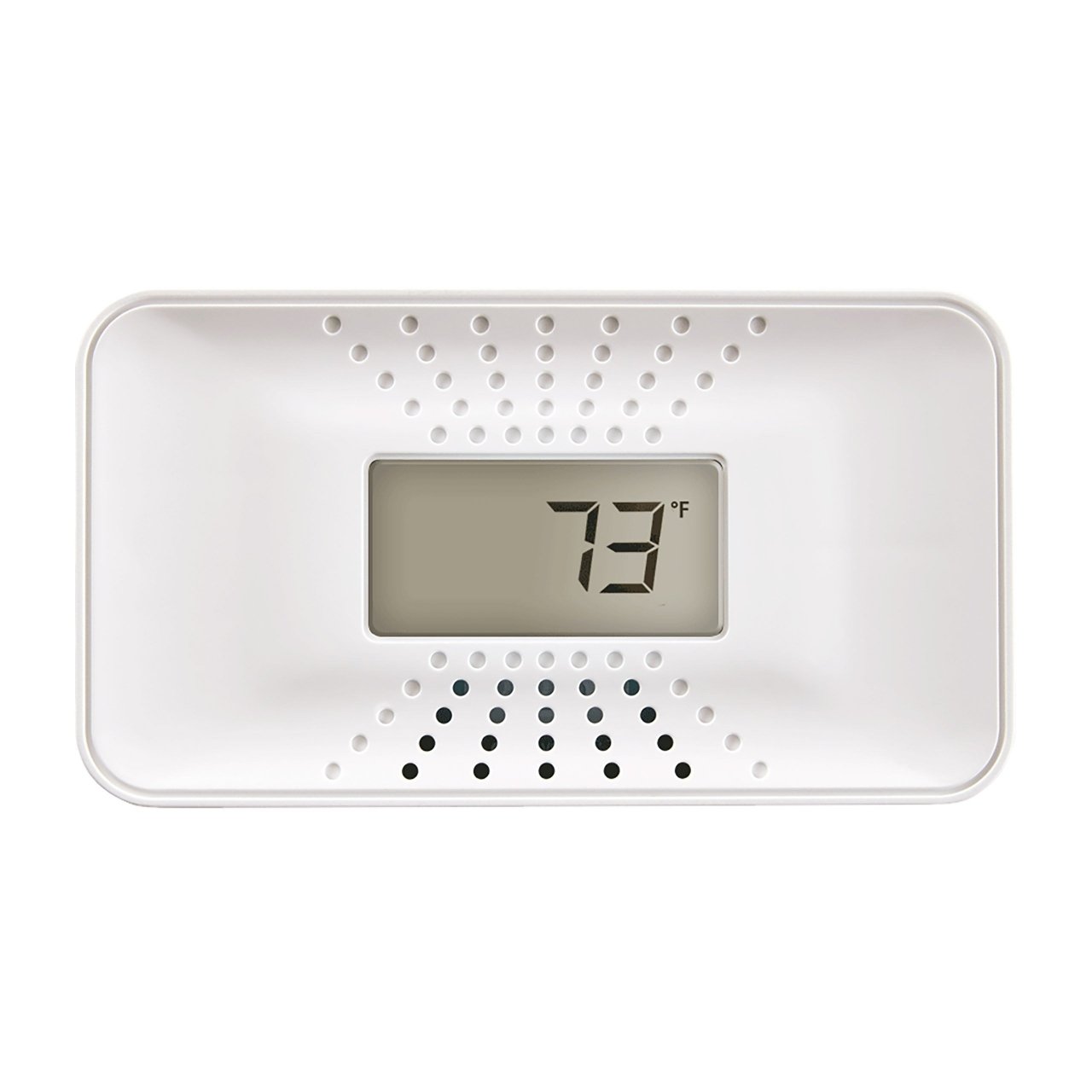 CO710 10-Year Battery Carbon Monoxide Alarm with Digital Temperature Display - Front