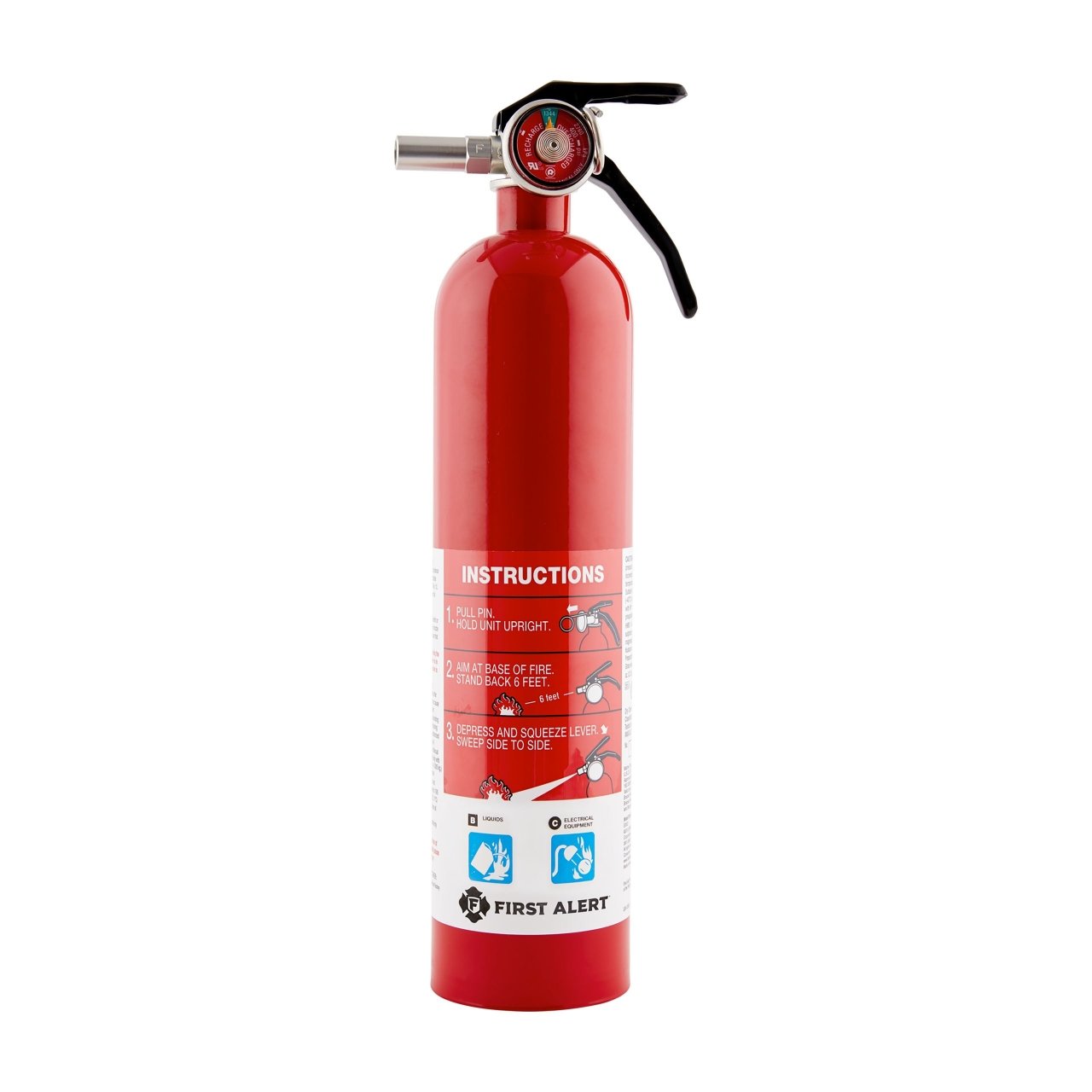 Rechargeable Garage Fire Extinguisher UL Rated 10-B:C