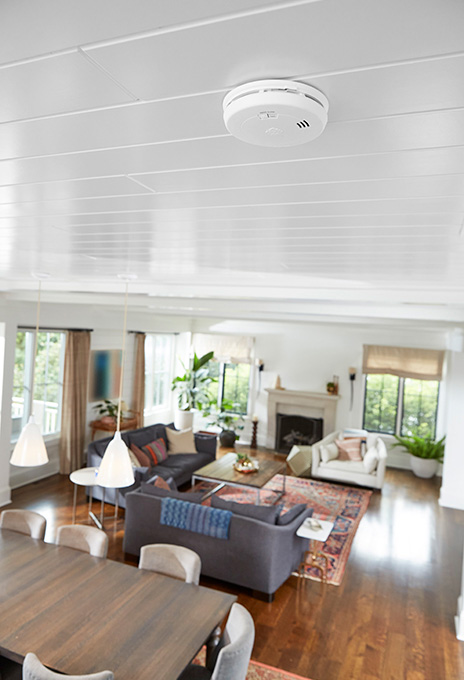 First Alert SM210V 10-Year Sealed Battery Smoke Alarm with Voice & Location Alerts