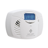 CO410A Battery Operated Carbon Monoxide Alarm with Backlit Digital Display - At an Angle