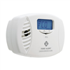 CO615 Plug-in Carbon Monoxide Alarm with Battery Backup Digital Display - At an Angle