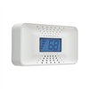 CO710 10-Year Battery Carbon Monoxide Alarm with Digital Temperature Display - At an Angle