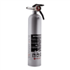DHOME1 Rechargeable Designer Home Fire Extinguisher Pewter - Front