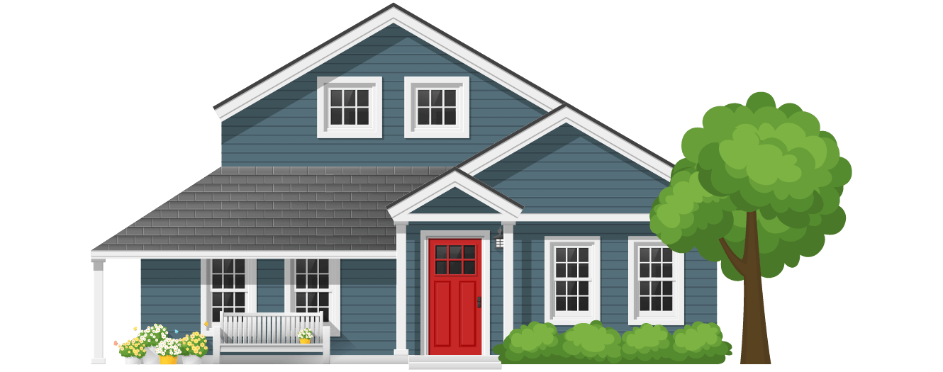 Interactive home image.