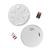 Battery-Operated 2-in-1 Smoke and CO Alarm with Slim Profile Design