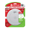 10-Year Battery 2-in-1 Smoke and CO Alarm with Slim Profile Design