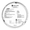 10-Year Battery 2-in-1 Smoke and CO Alarm with Slim Profile Design